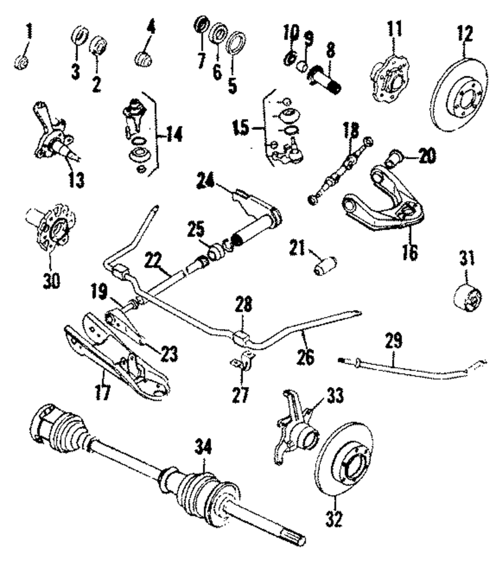 Control Arm - Nissan (54500-04W00)