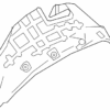 Wheelhouse Liner - Nissan (76749-5RL0A)