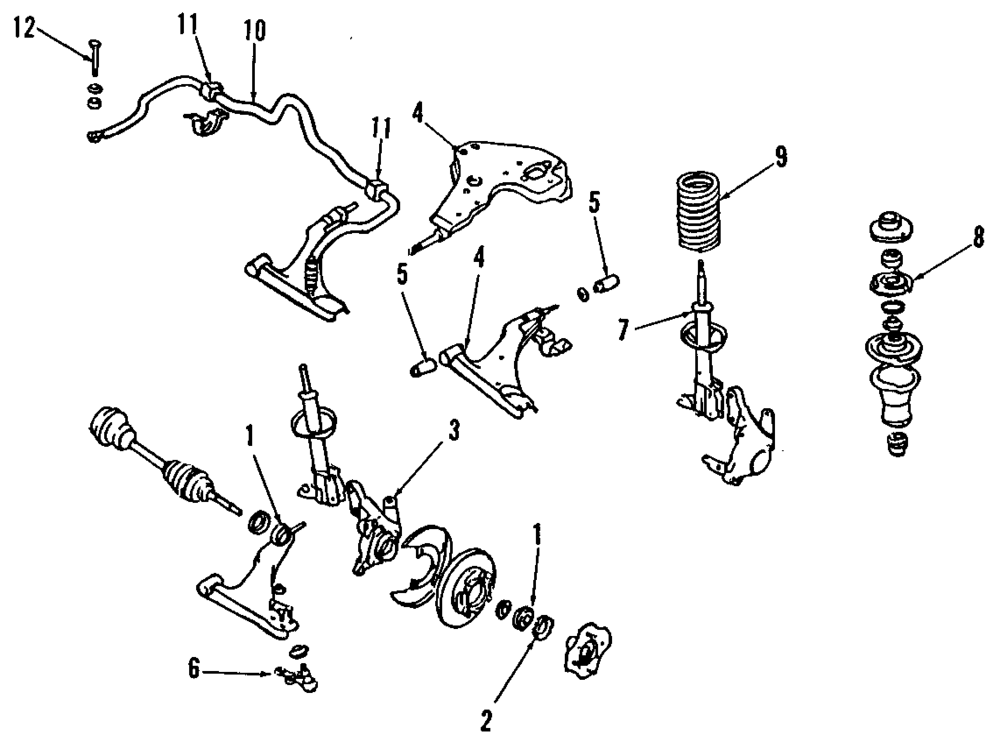 Control Arm - Nissan (54500-0M060)