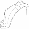 Fender Liner - Nissan (63843-5R01A)