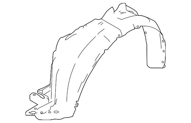 Fender Liner - Nissan (63843-5R01A)
