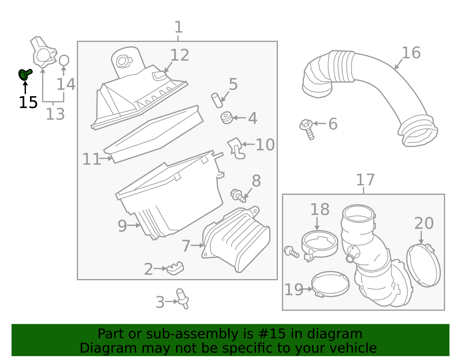 Air Mass Sensor Screw - Nissan (08310-41625)