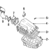 Air Duct Clamp - Nissan (01555-00313)