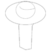 Air Cleaner Body Bolt - Nissan (01436-01801)