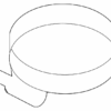 Air Duct Clamp - Nissan (01555-00263)