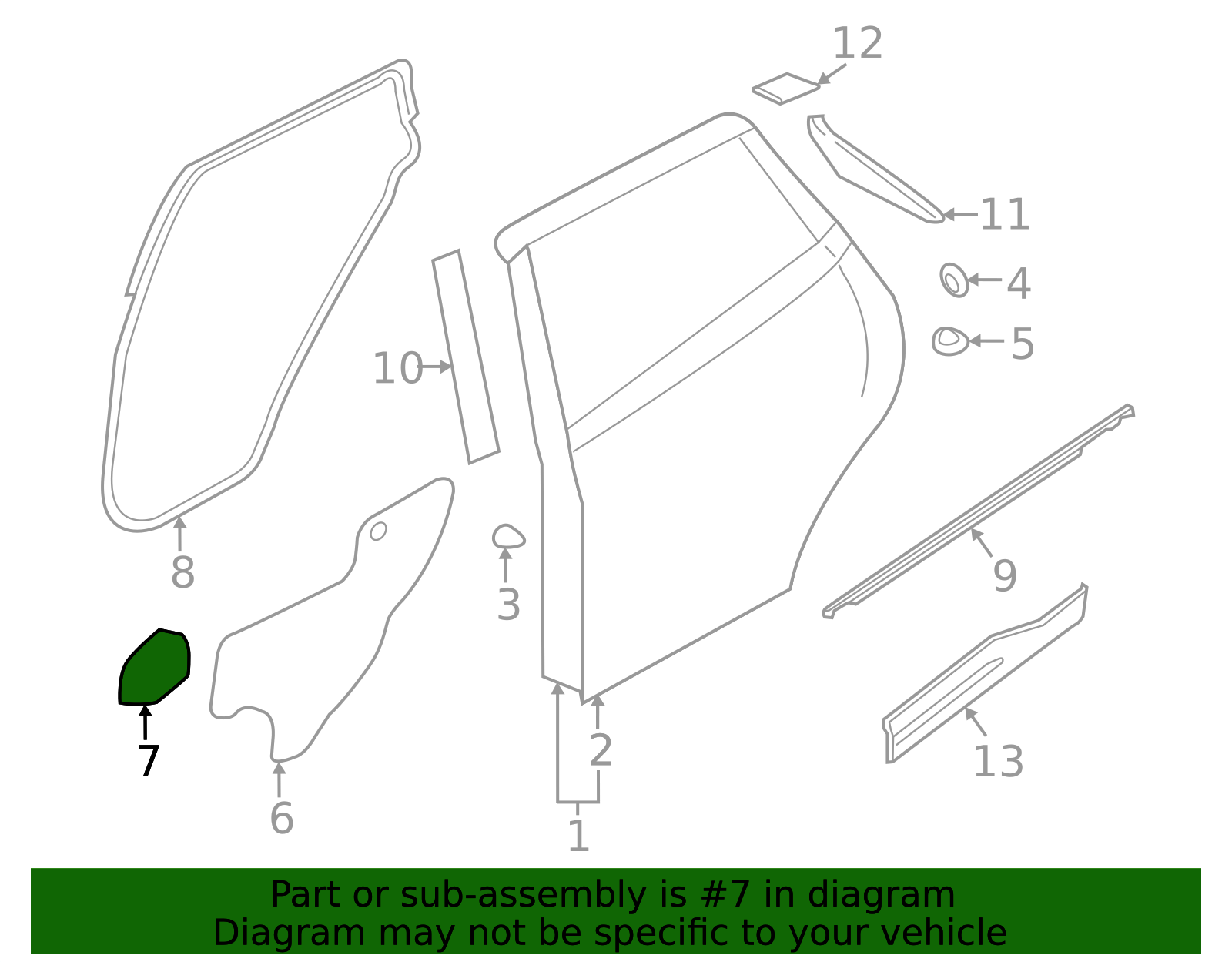Water Shield - Nissan (82860-5RL0A)