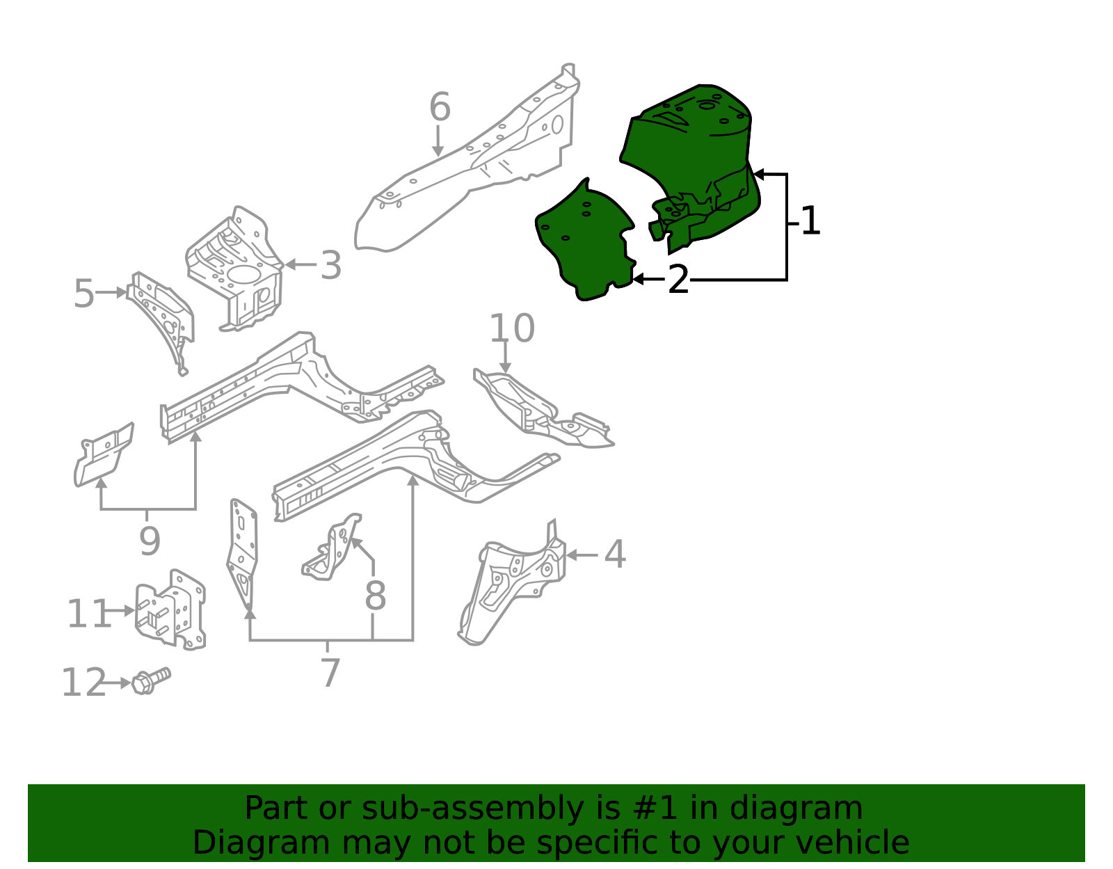 Apron Assembly - Nissan (F4120-5RLMA)