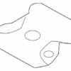 Rear Floor Pan Plate - Nissan (G4510-1HMMA)