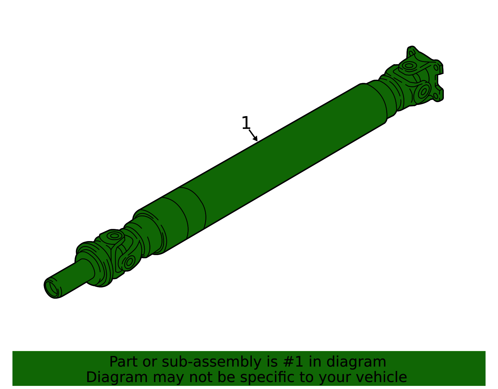 Drive Shaft - Nissan (37000-1EA1A)