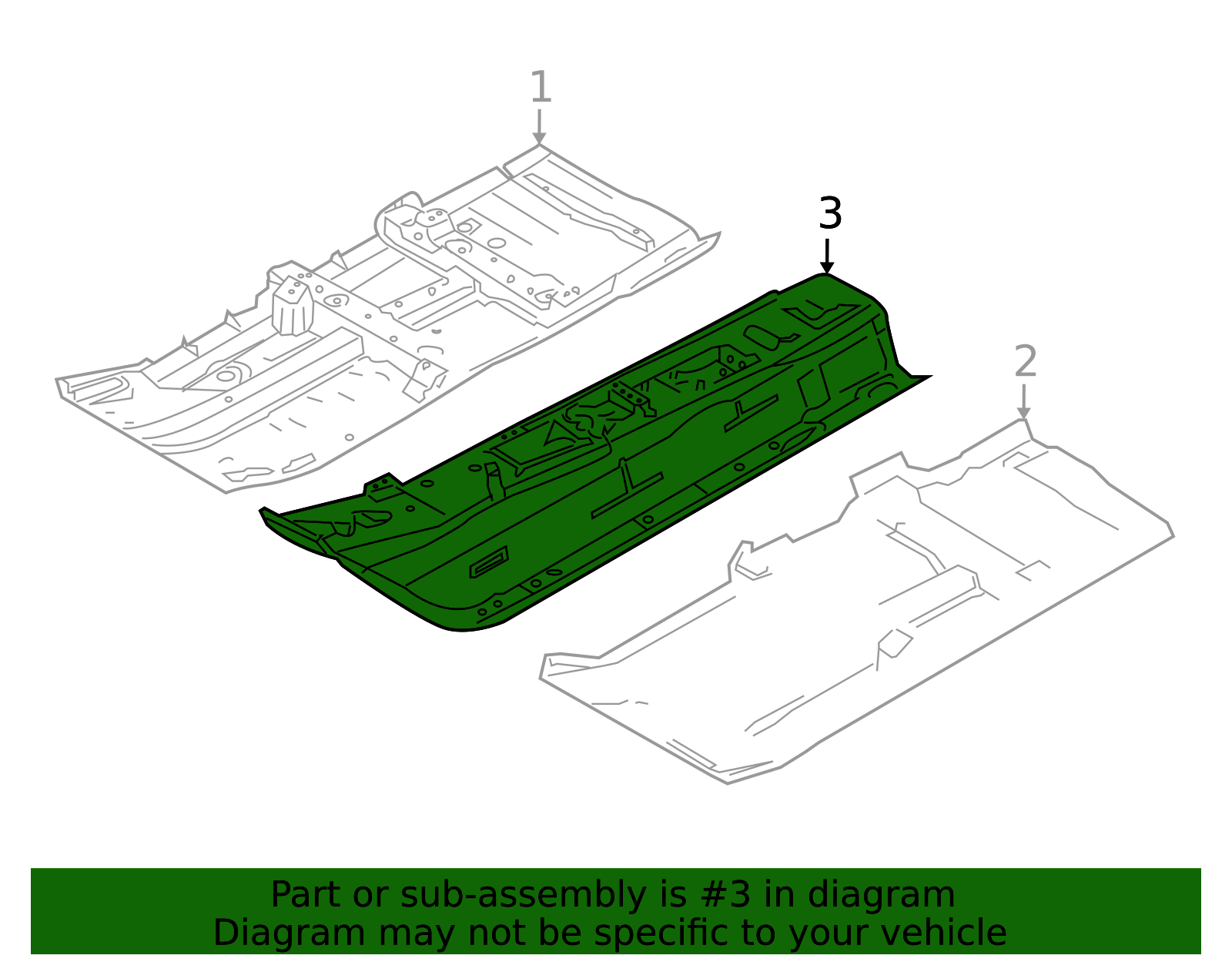 Front Floor Pan - Nissan (G4310-5EEMA)