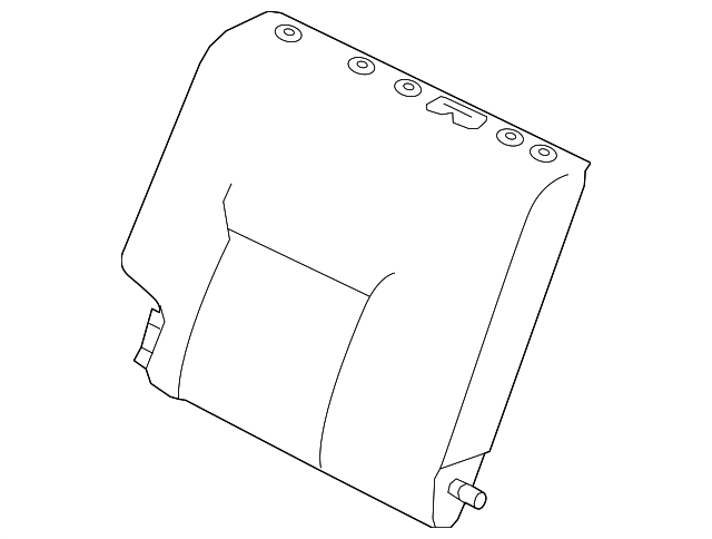 Seat Back Assembly - Nissan (88600-5R81A)
