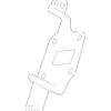 Radio Mount Bracket - Nissan (28039-5RB0A)