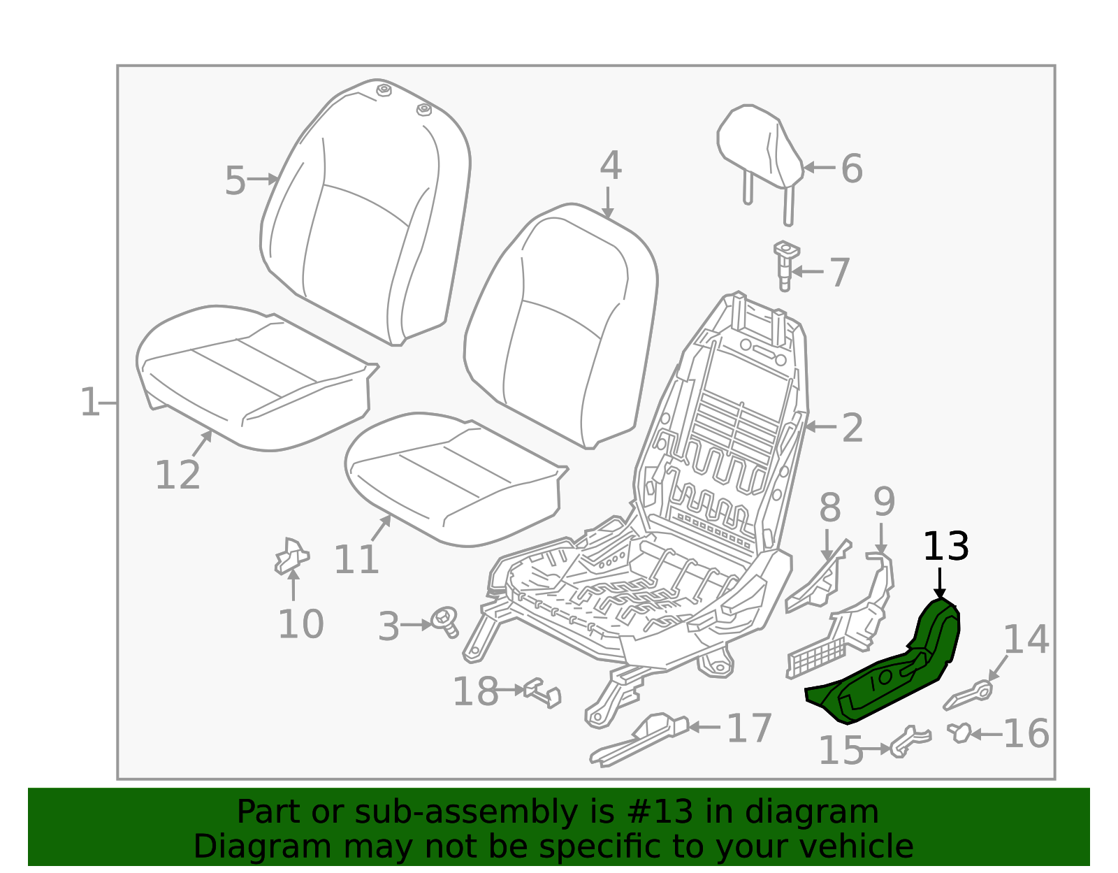 Cushion Shield - Nissan (87381-5RB0A)
