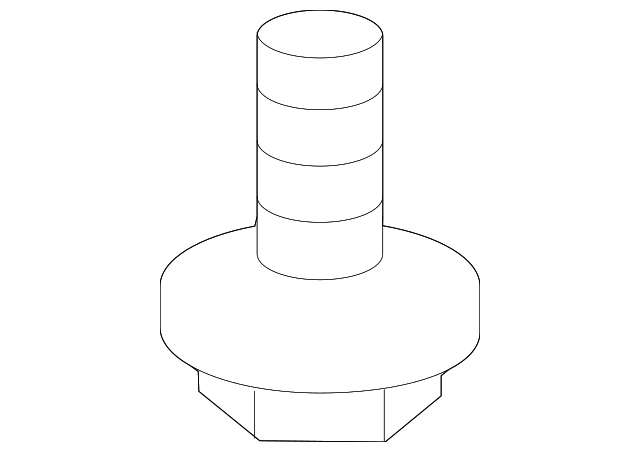 Bumper Cover Screw - Nissan (01466-00261)