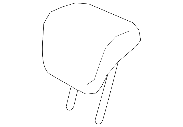 Headrest, Center - Nissan (86460-5RB0A)