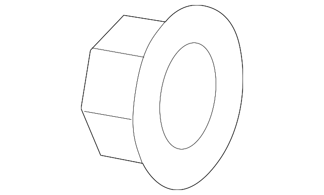 Steering Wheel Nut - Nissan (01223-00241)