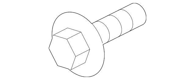 Head Air Bag Bolt - Nissan (01125-A6041)