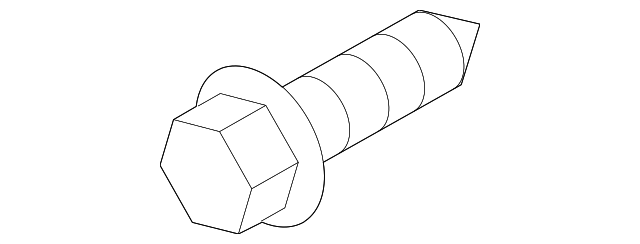 Bracket Screw - Nissan (081A6-6121A)