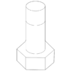 Passenger Air Bag Bolt - Nissan (01121-0029U)