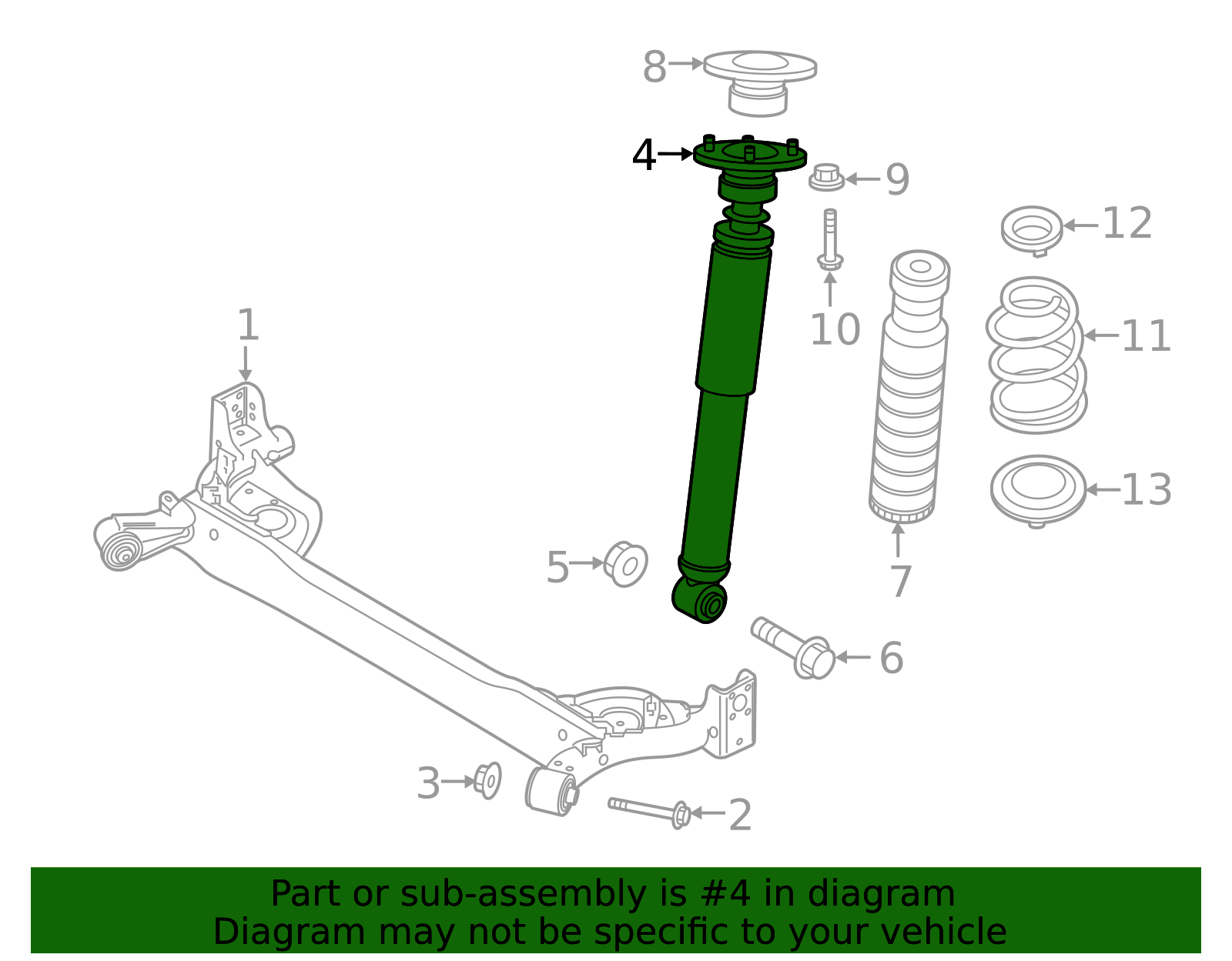 Shock Absorber - Nissan (E6210-5RW0C)