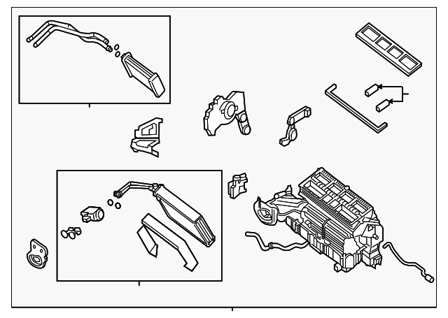 AC & Heater Assembly - Nissan (27110-1PB0A)